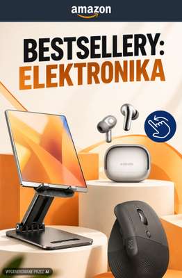 Amazon - gazetka promocyjna Bestsellery: elektronika od wtorku 29.09 