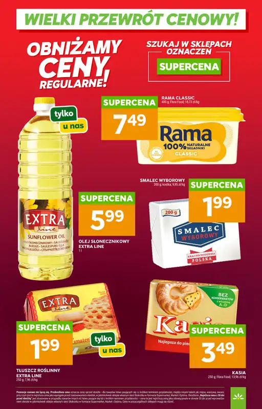 Stokrotka - gazetka promocyjna Wielki przewrót cenowy! od poniedziałku 28.09 do soboty 31.10 - strona 7