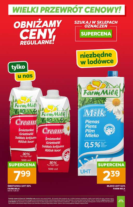 Stokrotka - gazetka promocyjna Wielki przewrót cenowy! od poniedziałku 28.09 do soboty 31.10 - strona 6