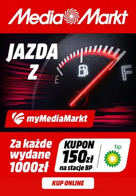 Media Markt - gazetka promocyjna Zgarnij kupon 150 zł na BP za wydane 1000 zł od poniedziałku 28.09 do środy 14.10