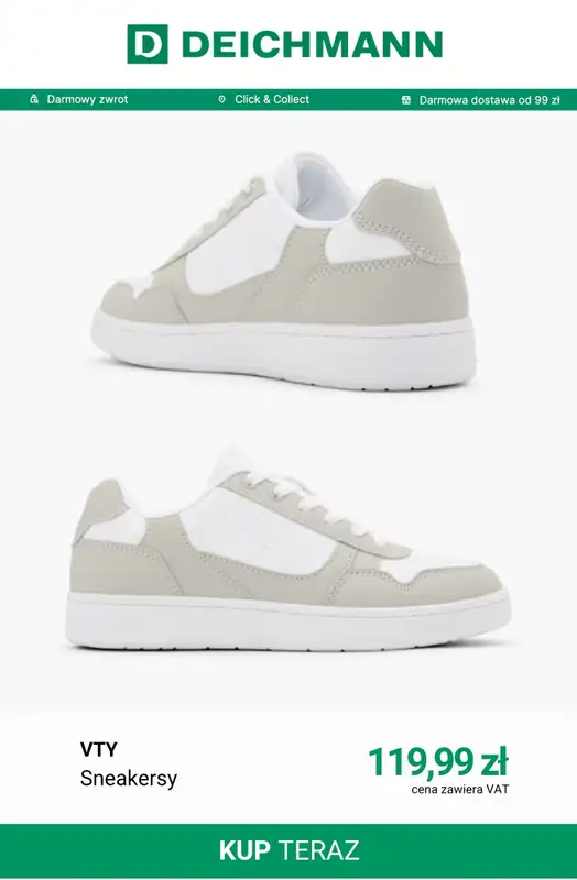 Deichmann - gazetka promocyjna Trendy w obuwiu sportowym od poniedziałku 28.09  - strona 4