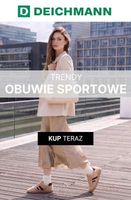 Deichmann - gazetka promocyjna Trendy w obuwiu sportowym od poniedziałku 28.09 