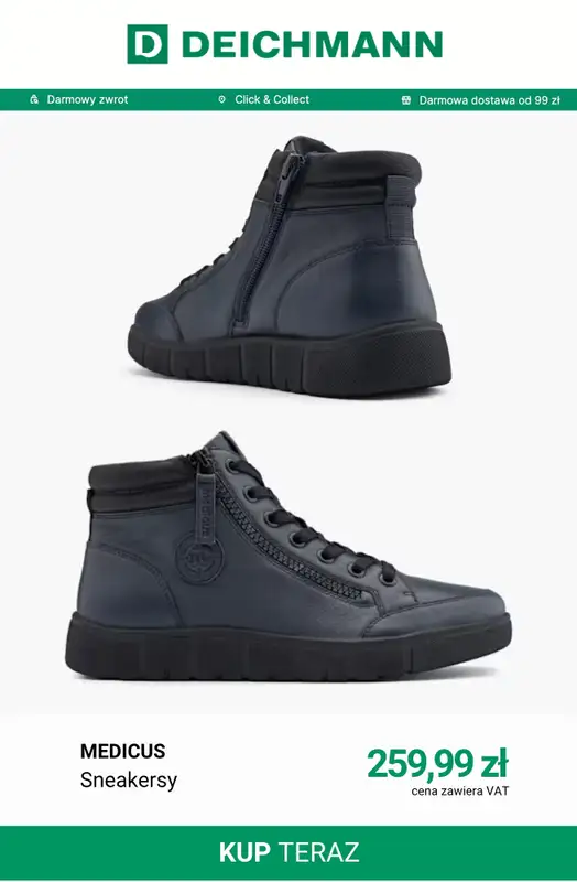 Deichmann - gazetka promocyjna Trendy w obuwiu sportowym od poniedziałku 28.09  - strona 11