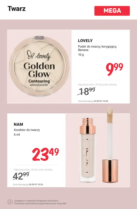 Rossmann - gazetka promocyjna MEGA promocje na makijaż!   - strona 2