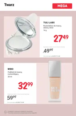 Rossmann - gazetka promocyjna MEGA promocje na makijaż! od poniedziałku 28.09 do środy 07.10 - strona 4