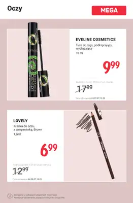 Rossmann - gazetka promocyjna MEGA promocje na makijaż! od poniedziałku 28.09 do środy 07.10 - strona 5