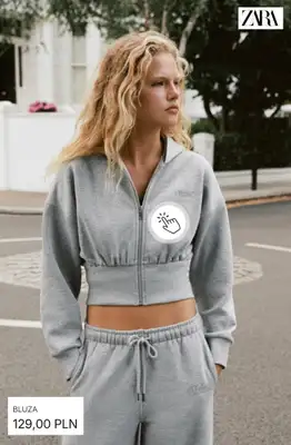 Zara - gazetka promocyjna Bluzki damskie od poniedziałku 28.09  - strona 10