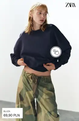 Zara - gazetka promocyjna Bluzki damskie od poniedziałku 28.09  - strona 4