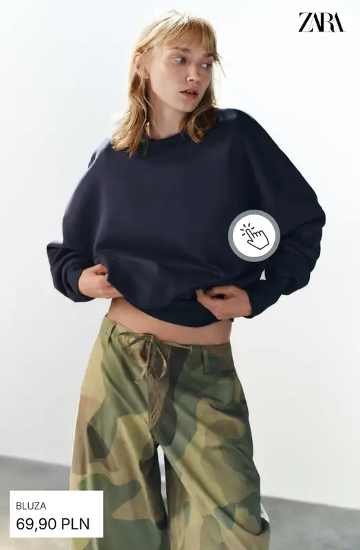 Zara - gazetka promocyjna Bluzki damskie od poniedziałku 28.09  - strona 4