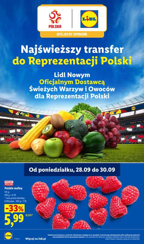 Lidl - gazetka promocyjna Oferta od poniedziałku od poniedziałku 28.09 do środy 30.09 - strona 42