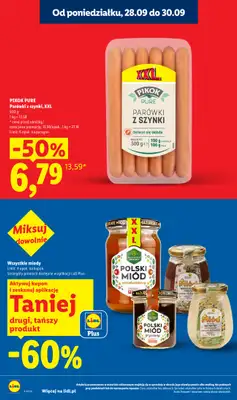 Lidl - gazetka promocyjna Oferta od poniedziałku od poniedziałku 28.09 do środy 30.09 - strona 10