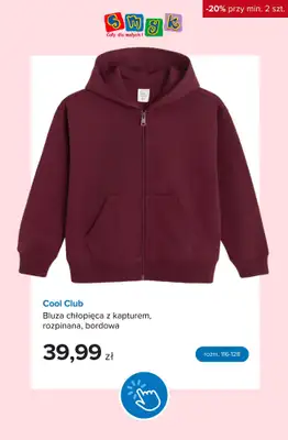 Smyk - gazetka promocyjna -20% kurtki, bluzy, spodnie, bielizna od poniedziałku 28.09 do czwartku 01.10 - strona 8