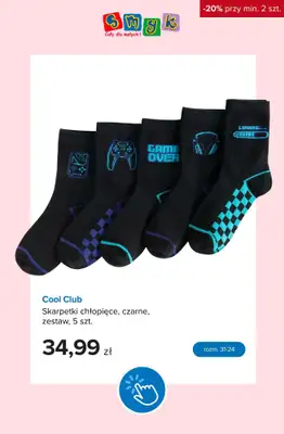 Smyk - gazetka promocyjna -20% kurtki, bluzy, spodnie, bielizna od poniedziałku 28.09 do czwartku 01.10 - strona 10