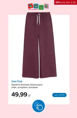 Smyk - gazetka promocyjna -20% kurtki, bluzy, spodnie, bielizna od poniedziałku 28.09 do czwartku 01.10 - strona 5