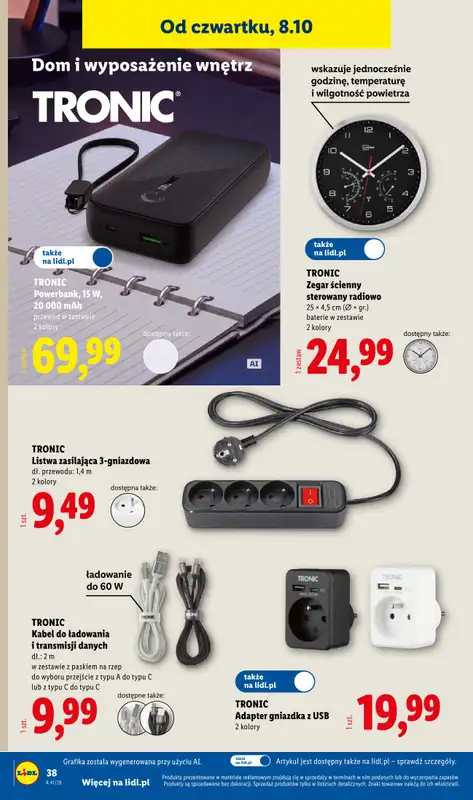Lidl - gazetka promocyjna Katalog od poniedziałku 05.10 do soboty 10.10 - strona 48