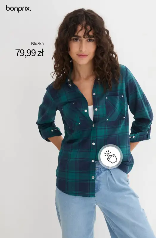 bonprix - gazetka promocyjna Bluzki damskie od poniedziałku 28.09  - strona 10