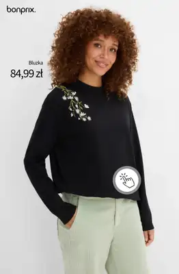 bonprix - gazetka promocyjna Bluzki damskie od poniedziałku 28.09  - strona 9