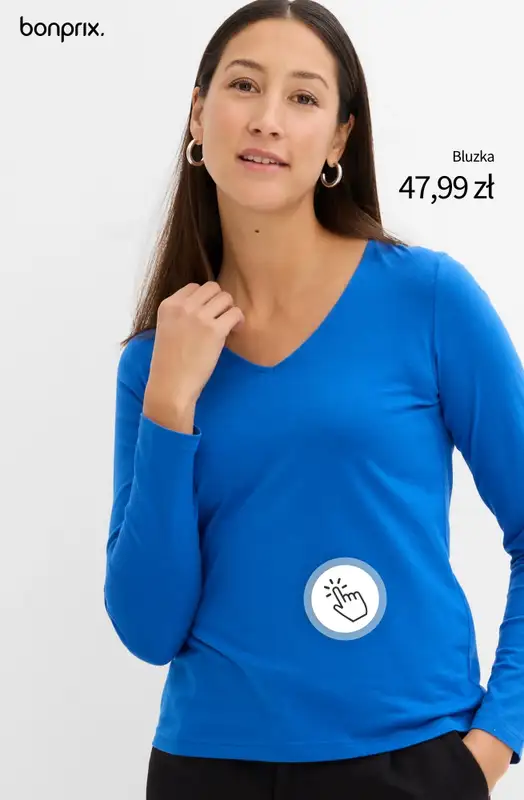bonprix - gazetka promocyjna Bluzki damskie od poniedziałku 28.09  - strona 3