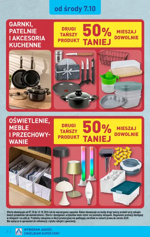 Aldi - gazetka promocyjna Aldi ma to coś! od środy 07.10 do soboty 10.10 - strona 2