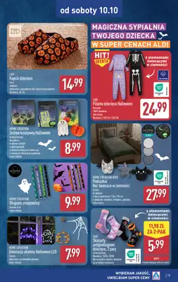 Aldi - gazetka promocyjna Aldi ma to coś! od środy 07.10 do soboty 10.10 - strona 15