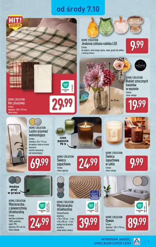 Aldi - gazetka promocyjna Aldi ma to coś! od środy 07.10 do soboty 10.10 - strona 5