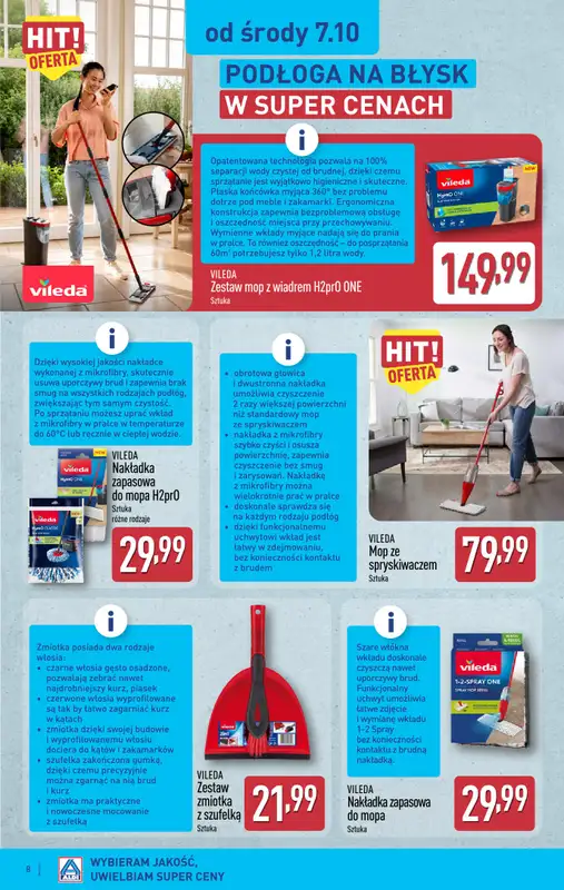 Aldi - gazetka promocyjna Aldi ma to coś! od środy 07.10 do soboty 10.10 - strona 8