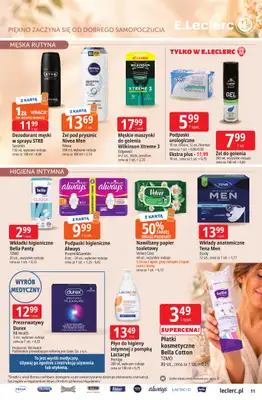 Leclerc - gazetka promocyjna Oferta E.Leclerc | Czas na jesień od wtorku 29.09 do soboty 10.10 - strona 11