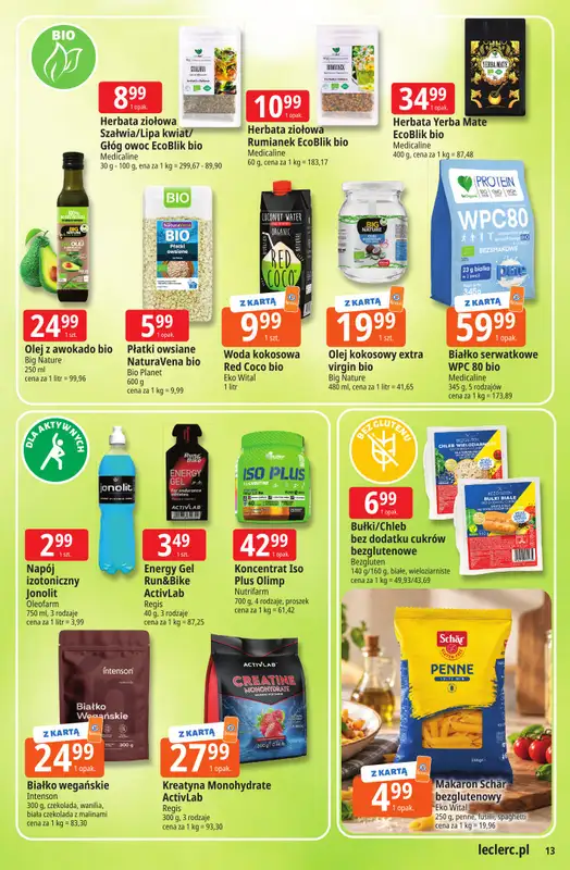 Leclerc - gazetka promocyjna Oferta E.Leclerc | Czas na jesień od wtorku 29.09 do soboty 10.10 - strona 13