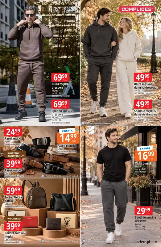 Leclerc - gazetka promocyjna Oferta E.Leclerc | Czas na jesień od wtorku 29.09 do soboty 10.10 - strona 11