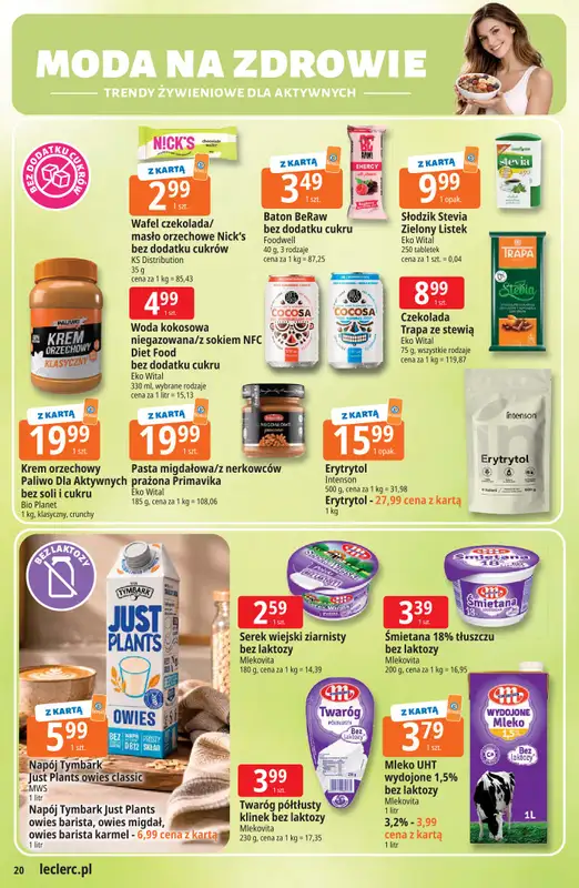 Leclerc - gazetka promocyjna Oferta E.Leclerc | Czas na jesień od wtorku 29.09 do soboty 10.10 - strona 20
