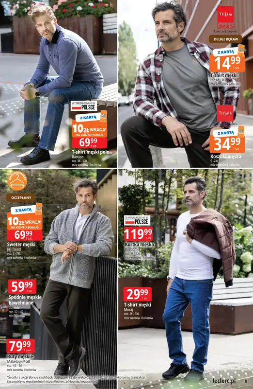 Leclerc - gazetka promocyjna Oferta E.Leclerc | Czas na jesień od wtorku 29.09 do soboty 10.10 - strona 9