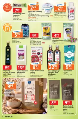 Leclerc - gazetka promocyjna Oferta E.Leclerc | Czas na jesień od wtorku 29.09 do soboty 10.10 - strona 22