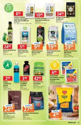Leclerc - gazetka promocyjna Oferta E.Leclerc | Czas na jesień od wtorku 29.09 do soboty 10.10 - strona 21