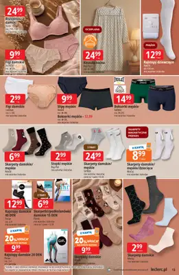 Leclerc - gazetka promocyjna Oferta E.Leclerc | Czas na jesień od wtorku 29.09 do soboty 10.10 - strona 13