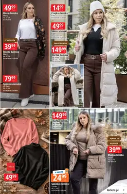 Leclerc - gazetka promocyjna Oferta E.Leclerc | Czas na jesień od wtorku 29.09 do soboty 10.10 - strona 7