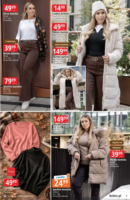 Leclerc - gazetka promocyjna Oferta E.Leclerc | Czas na jesień od wtorku 29.09 do soboty 10.10 - strona 7