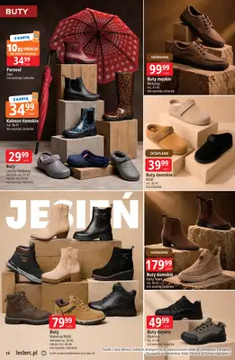 Leclerc - gazetka promocyjna Oferta E.Leclerc | Czas na jesień od wtorku 29.09 do soboty 10.10 - strona 14