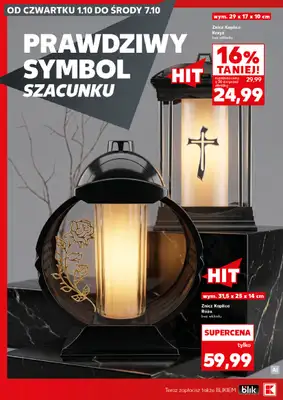 Kaufland - gazetka promocyjna Oferta Kaufland - Znicze od czwartku 01.10 do środy 07.10 - strona 8