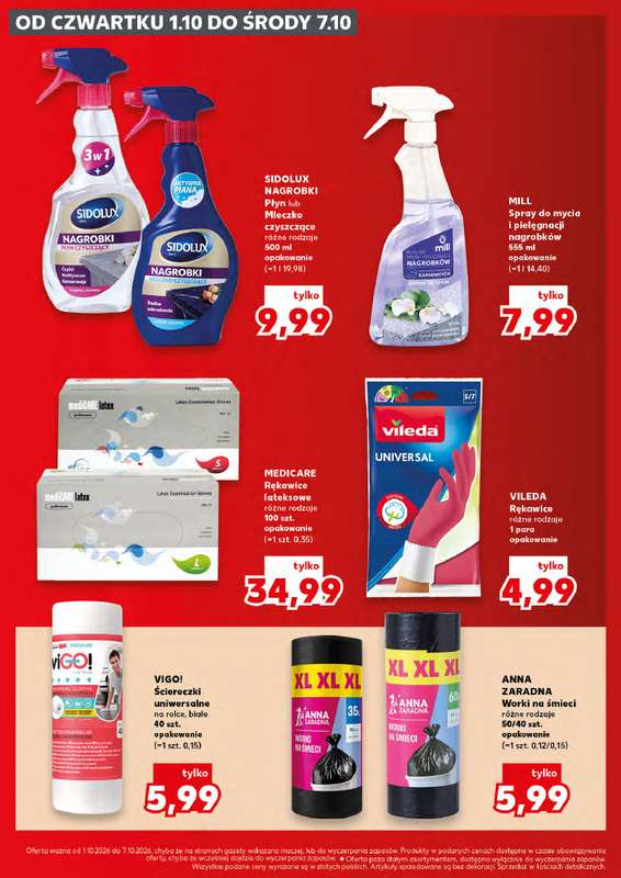 Kaufland - gazetka promocyjna Oferta Kaufland - Znicze od czwartku 01.10 do środy 07.10 - strona 20