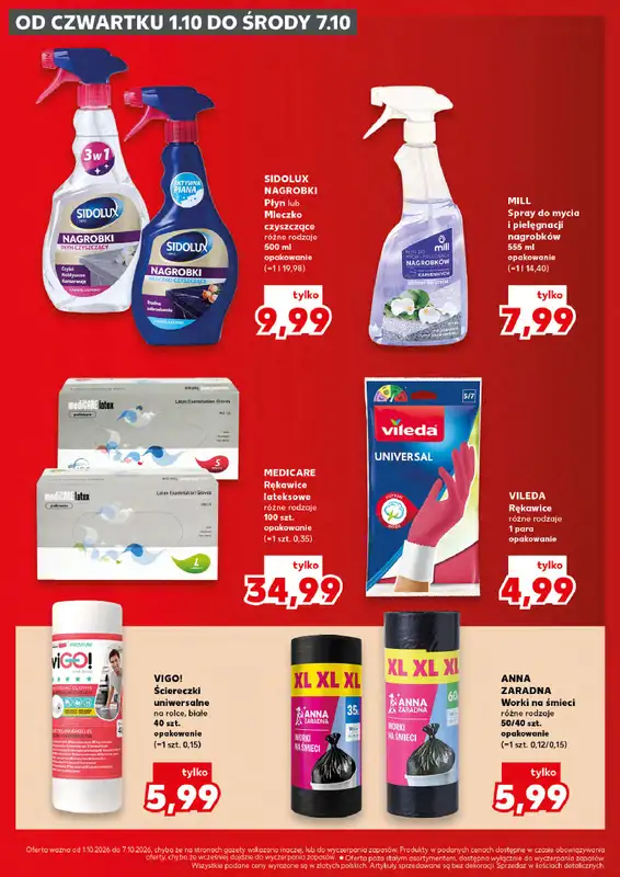 Kaufland - gazetka promocyjna Oferta Kaufland - Znicze od czwartku 01.10 do środy 07.10 - strona 20