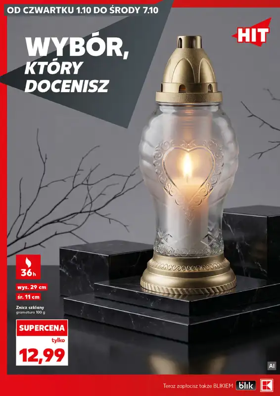 Kaufland - gazetka promocyjna Oferta Kaufland - Znicze od czwartku 01.10 do środy 07.10 - strona 2