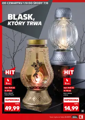 Kaufland - gazetka promocyjna Oferta Kaufland - Znicze od czwartku 01.10 do środy 07.10 - strona 14