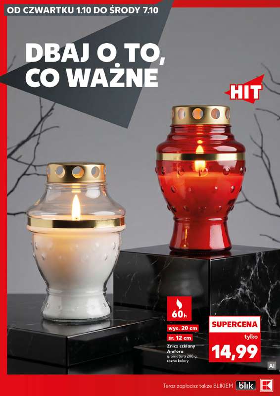 Kaufland - gazetka promocyjna Oferta Kaufland - Znicze od czwartku 01.10 do środy 07.10 - strona 10