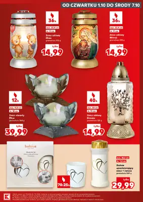 Kaufland - gazetka promocyjna Oferta Kaufland - Znicze od czwartku 01.10 do środy 07.10 - strona 7