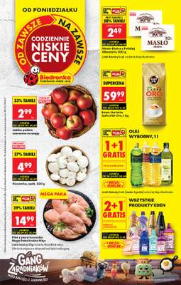 Biedronka - gazetka promocyjna Od poniedziałku od poniedziałku 28.09 do soboty 03.10