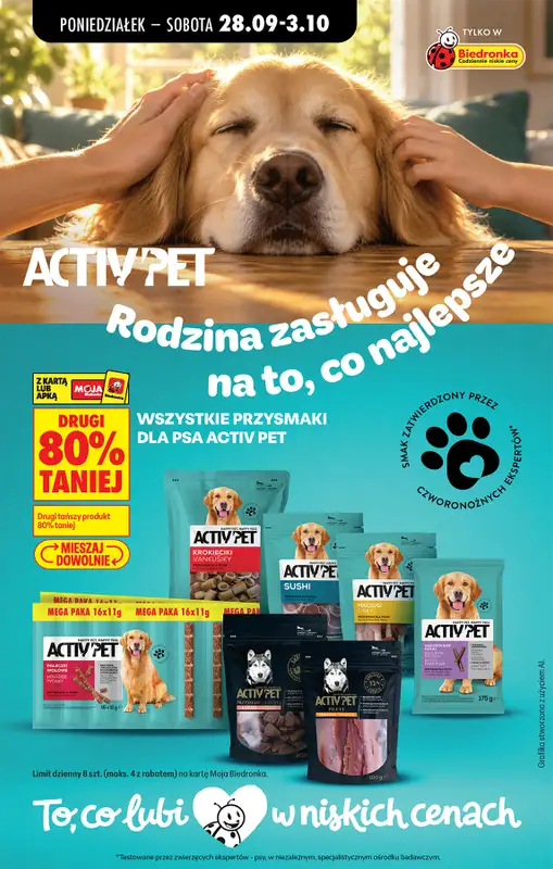 Biedronka - gazetka promocyjna Od poniedziałku od poniedziałku 28.09 do soboty 03.10 - strona 101