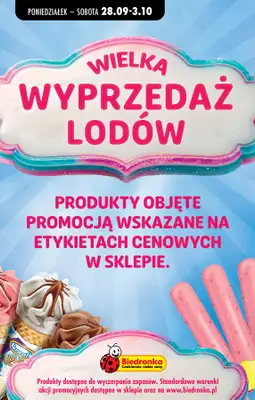Biedronka - gazetka promocyjna Od poniedziałku od poniedziałku 28.09 do soboty 03.10 - strona 74