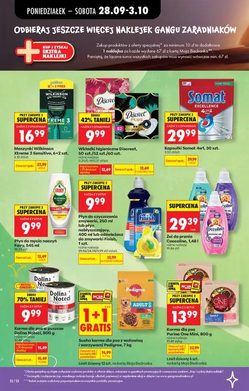 Biedronka - gazetka promocyjna Od poniedziałku, Z ladą tradycyjną od poniedziałku 28.09 do soboty 03.10 - strona 29