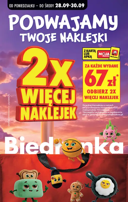 Biedronka - gazetka promocyjna Od poniedziałku, Z ladą tradycyjną od poniedziałku 28.09 do soboty 03.10 - strona 30