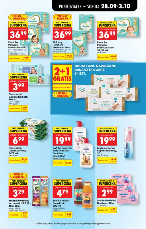 Biedronka - gazetka promocyjna Od poniedziałku, Z ladą tradycyjną od poniedziałku 28.09 do soboty 03.10 - strona 97